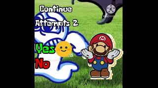 Mario $ Rabbert Team The Super Bros (PlayStation 2 \u0026 Nintendo 64 Bootleg) Continue And Game Over