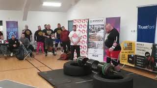 Michael Downey Log Press 200kg