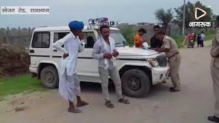 JAGRUK TV : सोजत रोड  - पुलिस हुई सख्त बिना हेलमेट पहने वाहन चालकों के काटे चालान