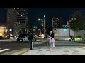 【4k hdr】晴海フラッグ 夕景 マジックアワー 東京夜景 東京散歩 2024.12 harumi flag magic hour night view tokyo walk