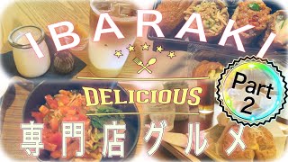 茨城県　オススメの美味しい専門店グルメ　パート２/vlog/カフェ/