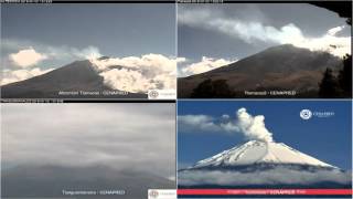 Popocatepetl - 20160101 - 11:00 a 16:35 hrs