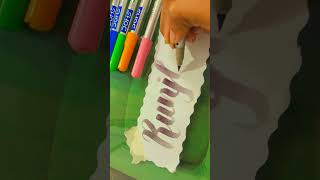 ❤️Runjhun😊😊#youtubeshorts #trending #calligraphy #viral 💖🥰