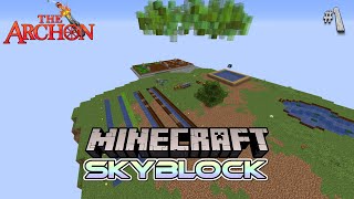 Trying Out Minecraft Skyblock And Becoming Overpowered!!