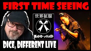 FIRST TIME SEEING 'BAND-MAID' -DICE, DIFFERENT LIVE (GENUINE REACTION)