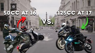 Should YOU start on a 50cc at 16 OR Wait for a 125cc at 17? | Pros and Cons | Yamasaki YM50-RE