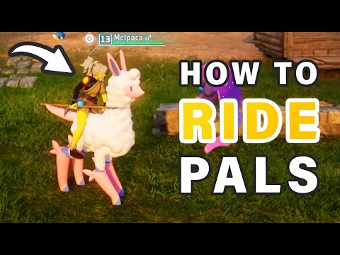 How to Get on and Ride Your Buddy in Palworld – Answered