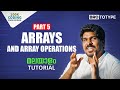 Part 5 | Array and Array Operations | C Programming Malayalam Tutorial