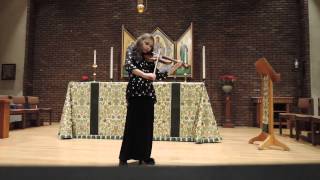 Gavotte - Jean Becker - Violinist Aurora Miller