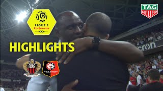 OGC Nice - Stade Rennais FC ( 2-1 ) - Highlights - (OGCN - SRFC) / 2018-19