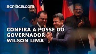 Governador Wilson Lima chega ao Teatro Amazonas para cerimônia de posse