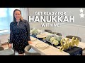 GET READY & DECORATE FOR HANUKKAH WITH ME! Jewish Family Holiday Vlogs 2023