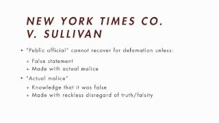 Tort Law Tutorial Defamation In The Modern Era Quimbee Com