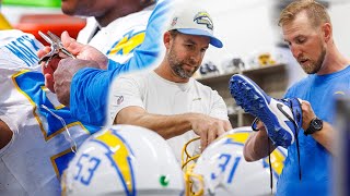 How An NFL Equipment Staff Preps For Game Day | LA Chargers