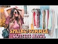 HUGE SPRING / SUMMER TRY ON HAUL + OUTFIT IDEAS