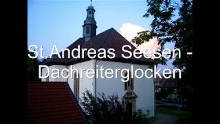 Seesen [D.]- Die ehemaligen Dachreiterglocken der evang. Kirche St. Andreas, Plenum  (Turmaufnahme)