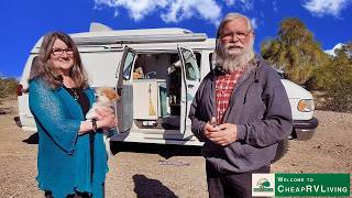 From Rent to Freedom: Life Begins at 72, -Time Van Life in a 1994 Class B Van!