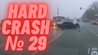 HARD CAR CRASH / FATAL CRASH / FATAL ACCIDENT / IDIOTS IN CARS - COMPILATION № 29