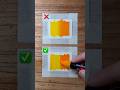 How to Make a Gradient with Paint Markers! 😉✨🎨 #tutorial #art #hack