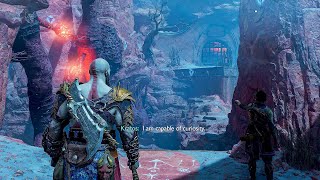Atreus learns Kratos is capable of Curiosity - God of War Ragnarok