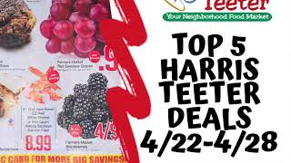 Top 5 Harris Teeter Deals 4/22-4/28