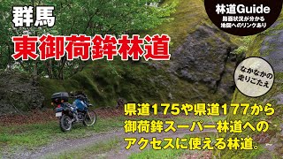 【群馬】東御荷鉾林道〜北側から御荷鉾スーパー林道へ抜ける林道