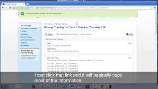 GotoTraining Part 2: Schedule a Class