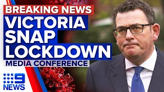 Victoria to enter snap lockdown from tonight | Coronavirus | 9 News Australia