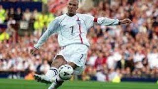 Beckham Fenomenal Goal against Greece on World Cup qualifying