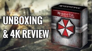 RESIDENT EVIL 4K BLU-RAY COLLECTION | UNBOXING & REVIEW