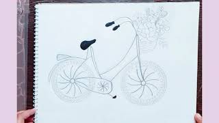 Bicycle Drawing | #viral #cycling #bicycle #cyclinglovers #roadbike #bicyclelife #bicyclelover