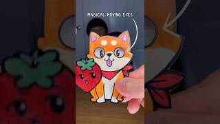 How to Make a Paper Toy with Magical Moving Eyes 👀| Craft Idea | Easy DIY for Kids #shorts #paper
