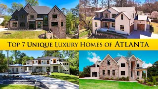 INSIDE 7 Unique Atlanta Luxury Homes of 2025 (#4 Is My Favorite)