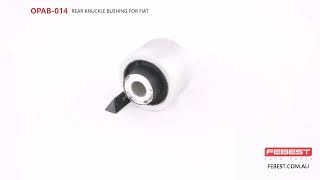 OPAB-014 REAR KNUCKLE BUSHING FOR FIAT