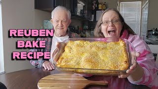 Reuben Bake Recipe #easymeals #easyrecipes #cookingshow #reuben