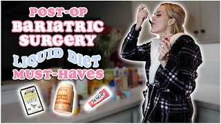 BARIATRIC SURGERY LIQUID DIET | WLS RECOVERY \u0026 POST-OP CARE | WEIGHT LOSS SURGERY TIPS | WLS VLOG