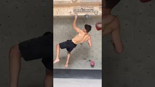 10mm Edge - One Arm Pull-ups #climbing #strong #crimp #shorts #bouldering #viral #sport  #hard