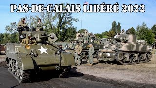 Tank convoy start - Pas de Calais Libéré Haillicourt 2022