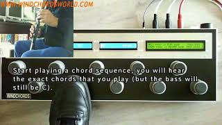 3 WINDCHORDS Synch with Cubase, Reaper or any DAW with windcontroller