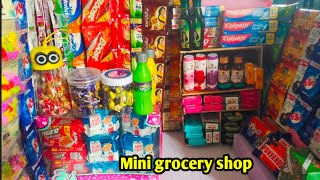 Homemade miniature grocery shop in Barbie/குட்டி மளிகை கடை செய்வோமா/craft tamil