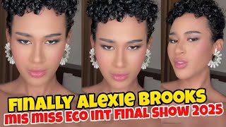 AYAN NA Winner na! Alexie Brooks Miss Eco international  2025 Final Winner Philippines