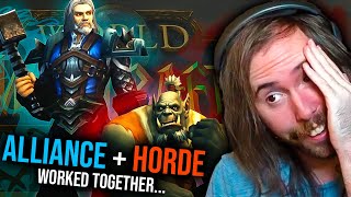 World of Warcraft has been "Cross-Faction" all along.. | Asmongold Reacts to Platinum WoW