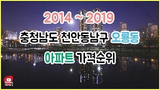 충청남도 천안동남구 오룡동 아파트 실거래가 ▶ 매매 가격 순위 TOP 20