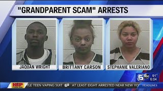 Grandparent scam arrests