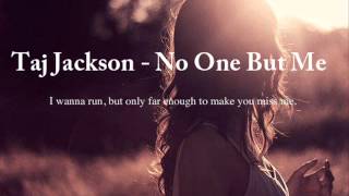 Taj Jackson - No One But Me
