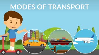Mode of transport for kids || types of transportation || Transportation  for kid