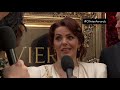 Rachel Tucker and the Come From Away cast on Red Carpet Live - Olivier Awards 2019 with Mastercard