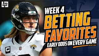 NFL Betting Preview | Early Odds, Game Lines, and FREE PICKS for Week 4 (2022)