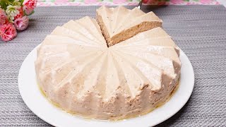 CAPPUCCINO cake without baking and oven. The tastiest coffee cake. That is expensive! # 207