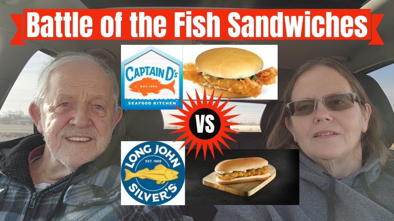 Long John Silver's VS Captain D's Fish Sandwich Rated Review. Who Will ...